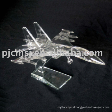 Beautiful crystal model airplane model for gift and decoration favors